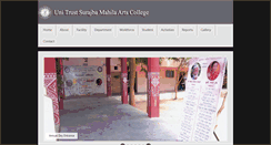 Desktop Screenshot of mahilaarts.org